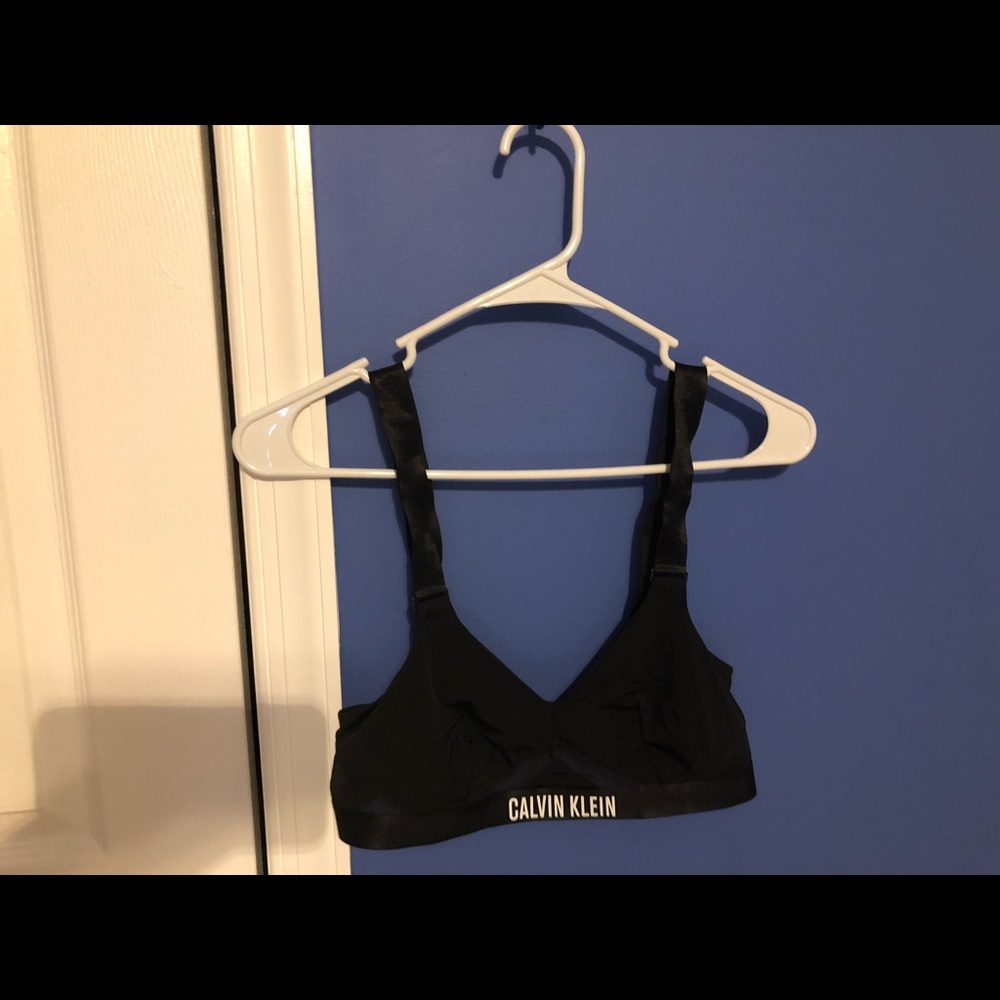 Black Calvin Klein bralette